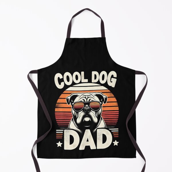 Item preview, Retro Cool Dog Dad designed and sold by zarshirts.