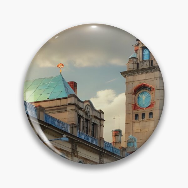 Item preview, Clock tower  designed and sold by Nomad-Maynard.
