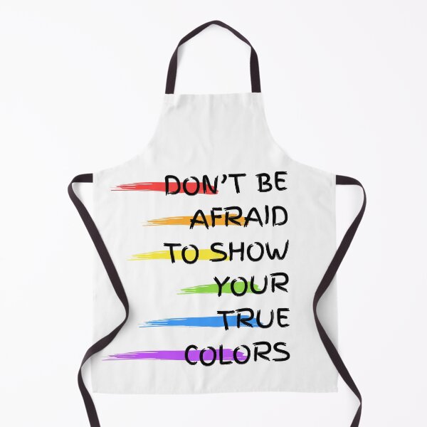 Item preview, Show Your True Colors | Rainbow | Quote | LGBT | designed and sold by GeorgetaHere.