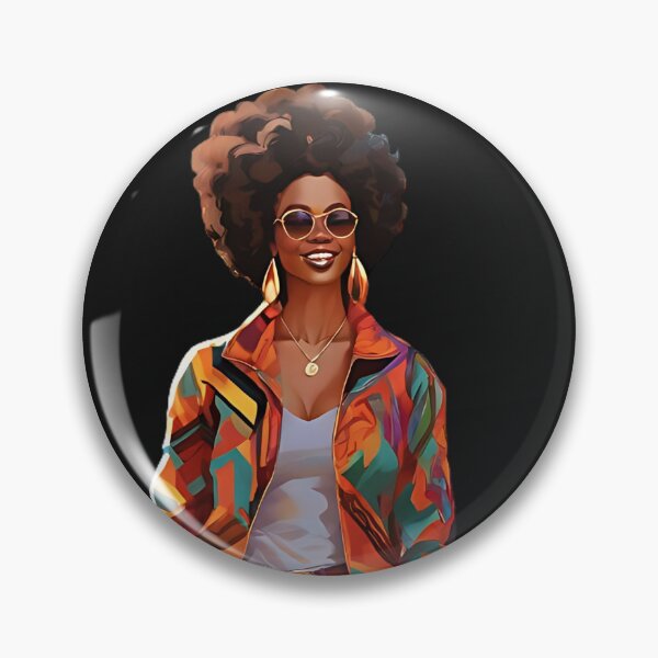 Item preview, Afro-Style Woman Geometric Vibes designed and sold by Indoni.