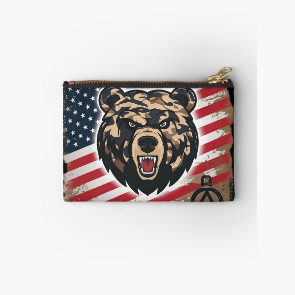 Item preview, Tough Cameo Grizzly Bear American 4th of July designed and sold by PlanetMarker.