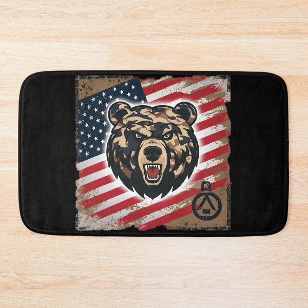 Item preview, Tough Cameo Grizzly Bear American 4th of July designed and sold by PlanetMarker.
