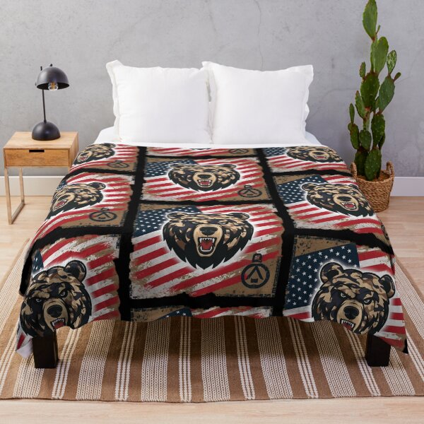 Item preview, Tough Cameo Grizzly Bear American 4th of July designed and sold by PlanetMarker.