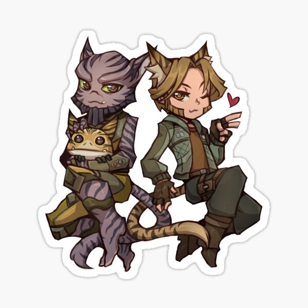 Vista previa del artículo con la obra «Chibi Kalluzeb», diseñado y vendido por ibahibut.