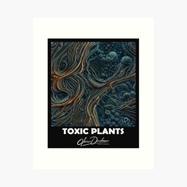Aperçu de l'œuvre Toxic plant 86 créée et vendue par olivier duchossoir.