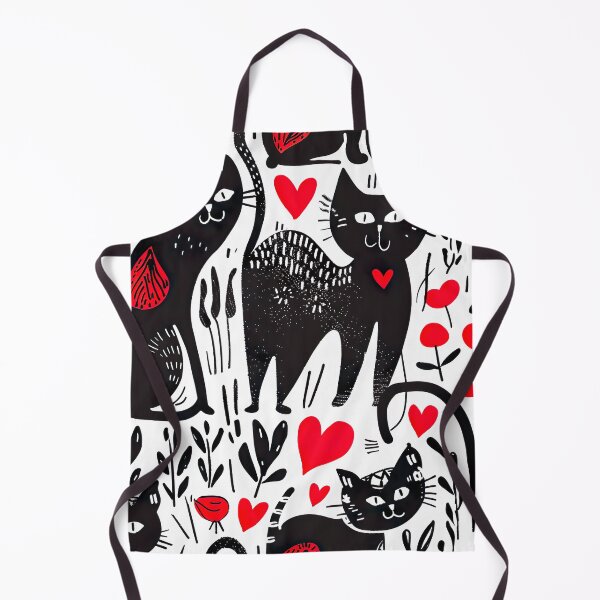 Item preview, Doodle Cat Pattern designed and sold by miss-keysmash.