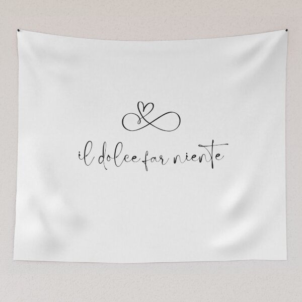 Item preview, il Dolce far niente designed and sold by LaughandLaugh.