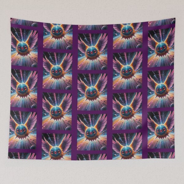 Item preview, Big Eyed Alien Travelling the Space Lines designed and sold by NerdscapeDC.