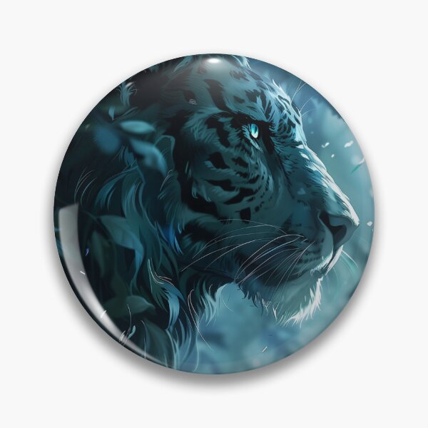 Item preview, Stealthy Leopard in Moonlit Jungle designed and sold by palmyst.