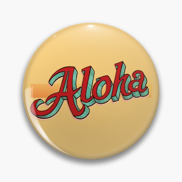 Item preview, Aloha 3D Lettering designed and sold by Corinne Alexa Jackson.