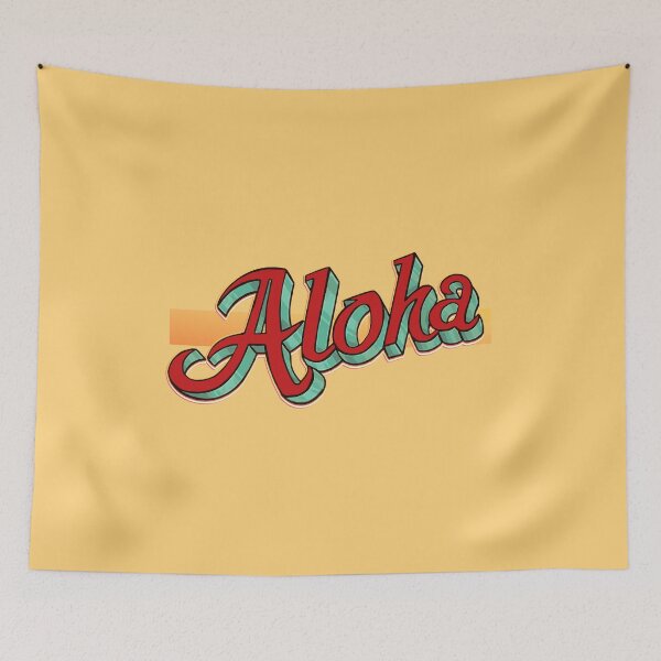Item preview, Aloha 3D Lettering designed and sold by Corinne Alexa Jackson.