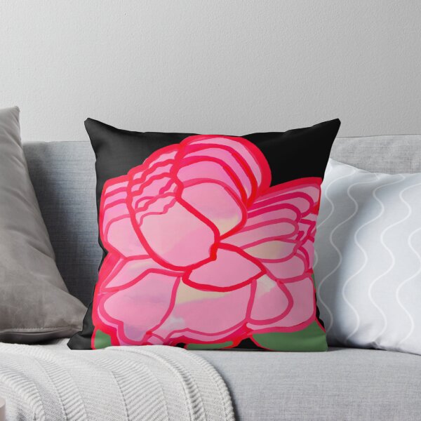 Item preview, Hand drawn Pink White Rose designed and sold by Victoria Rose.