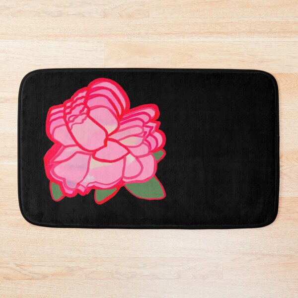 Item preview, Hand drawn Pink White Rose designed and sold by Victoria Rose.