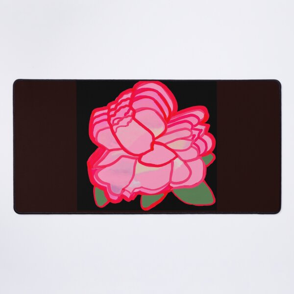 Item preview, Hand drawn Pink White Rose designed and sold by Victoria Rose.