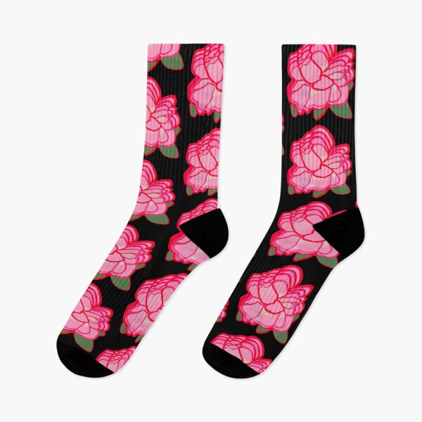 Item preview, Hand drawn Pink White Rose designed and sold by Victoria Rose.