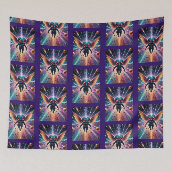 Item preview, Big Eyed Alien Travelling the Space Lines designed and sold by NerdscapeDC.