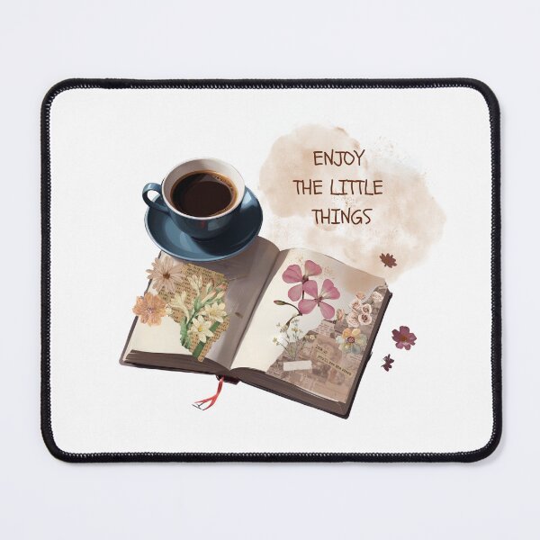 Item preview, Reading Floral-Enjoy the Little Things designed and sold by CreativeCanvas8.