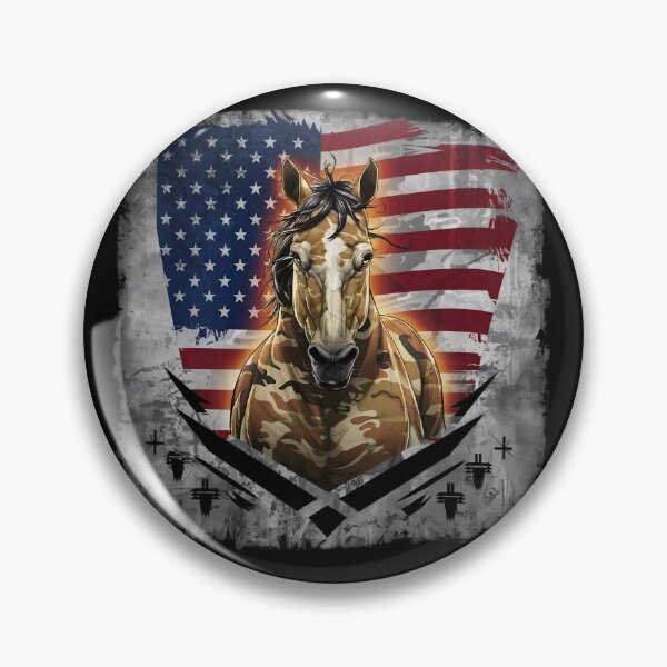 Item preview, Tough Cameo American Mustang 4th of July designed and sold by PlanetMarker.