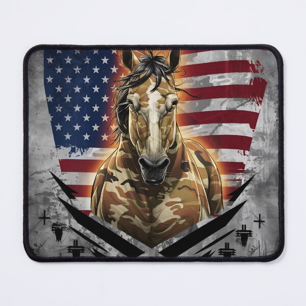 Item preview, Tough Cameo American Mustang 4th of July designed and sold by PlanetMarker.
