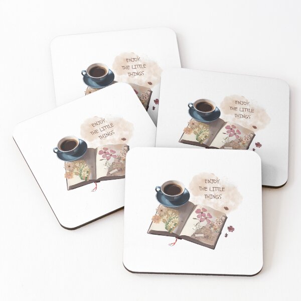 Item preview, Reading Floral-Enjoy the Little Things designed and sold by CreativeCanvas8.