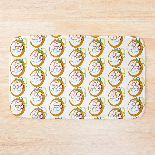 Item preview, Colourful Rings  designed and sold by Pattern Hub.