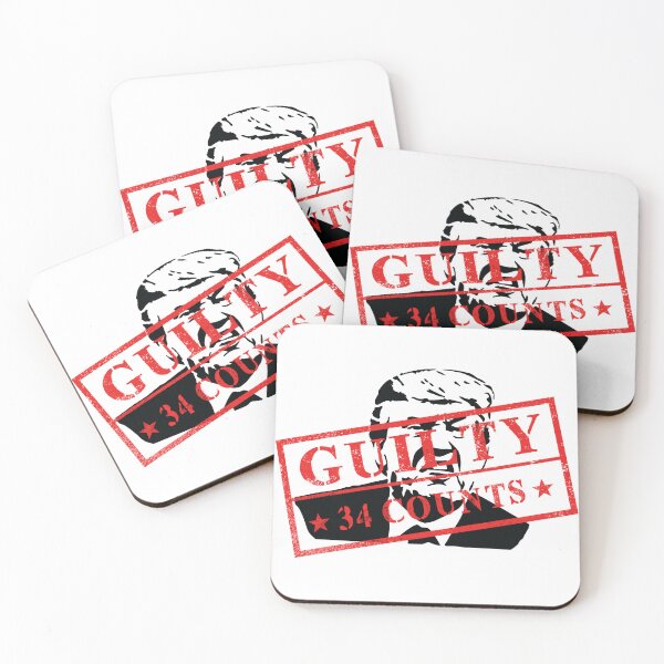 Item preview, Trump Guilty 34 Counts designed and sold by RetroPandora.