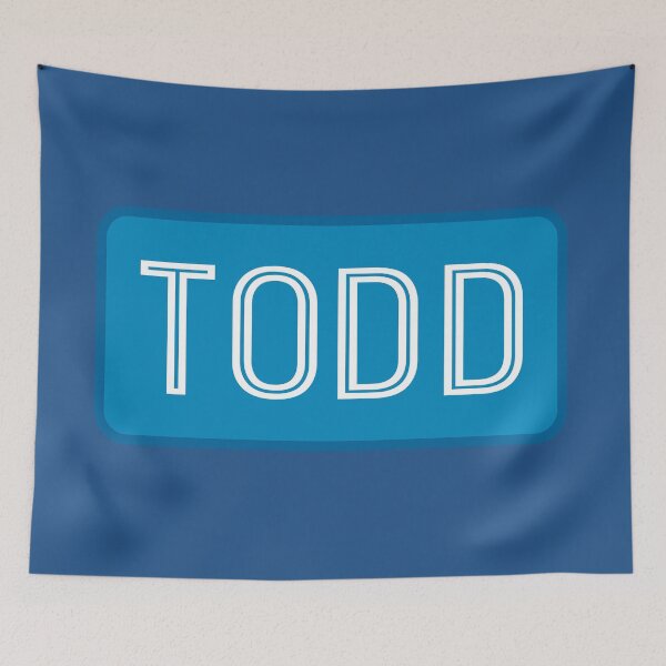 Artikelvorschau, Name von Todd entworfen und verkauft von Jeallan Designs.
