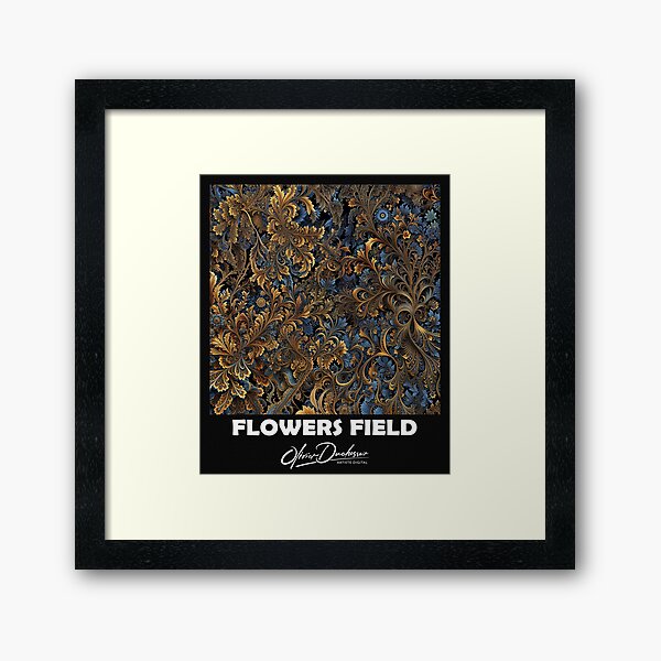Aperçu de l'œuvre Flowers field 64 créée et vendue par olivier duchossoir.