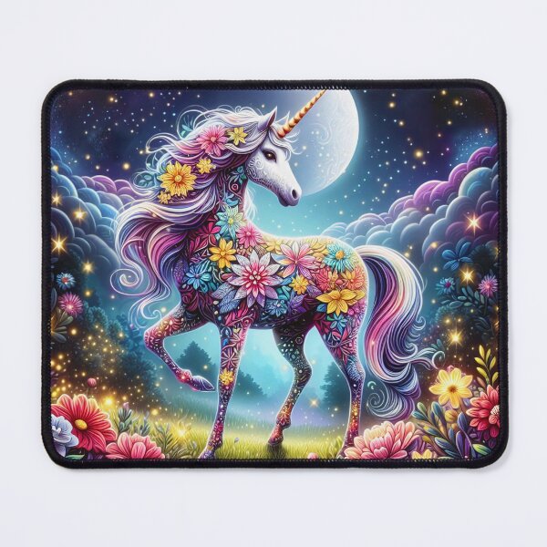 Item preview, Flower Unicorn designed and sold by rainsdesigns.