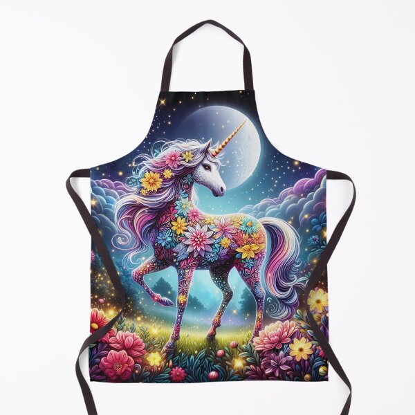 Item preview, Flower Unicorn designed and sold by rainsdesigns.