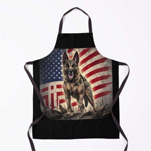 Item preview, Tough Cameo American German Sheppard 4th of July designed and sold by PlanetMarker.