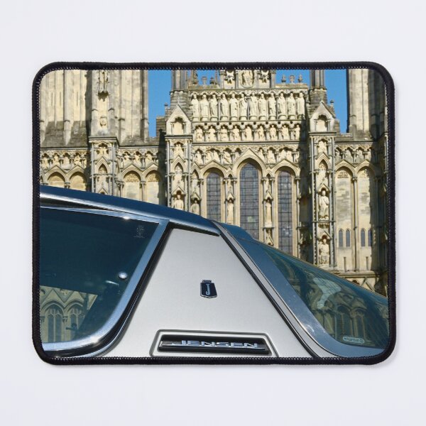Item preview, Jensen Interceptor, Vintage car at Wells Cathedral designed and sold by JonDelorme.