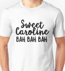 Sweet Caroline - Music Lover Hipster Unisex T-Shirt
