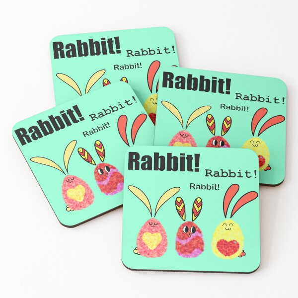 Item preview, Lucky Rabbit Rabbit Rabbit designed and sold by chowlet.