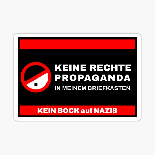 Item preview, No right-wing propaganda in my mailbox designed and sold by JB-ARTLAB.