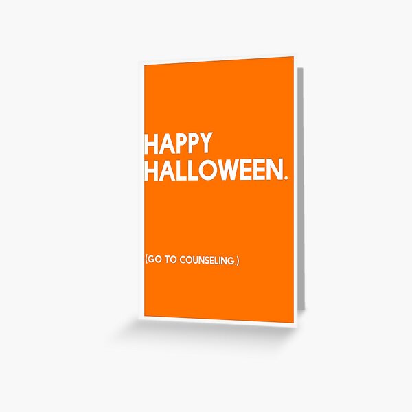 Halloween (GTC) Greeting Card Greeting Card