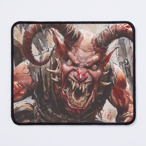 Item preview, Demonic Creature with Red Horns designed and sold by palmyst.