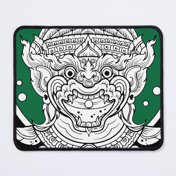 Item preview, Beautiful YEK THAI lai thai traditional in classic green designed and sold by Bspaces.