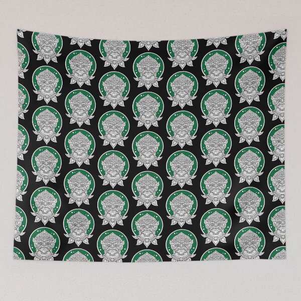 Item preview, Beautiful YEK THAI lai thai traditional in classic green designed and sold by Bspaces.