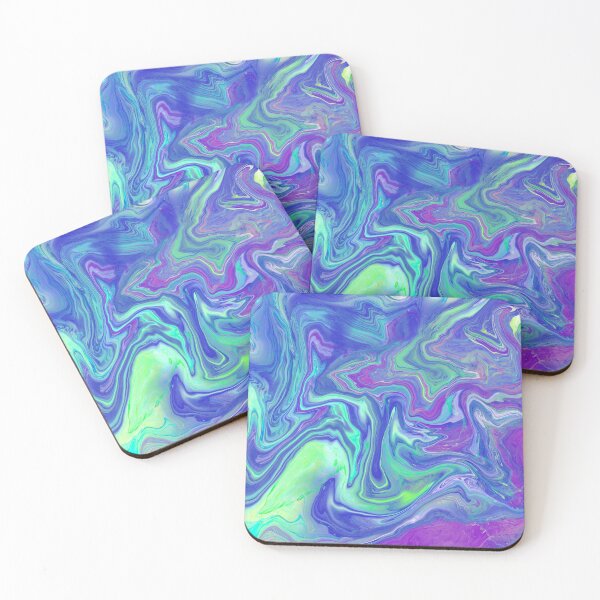 Item preview, Whirls, swirls and all in cool colours by Abigail designed and sold by AnnetteGWhite.