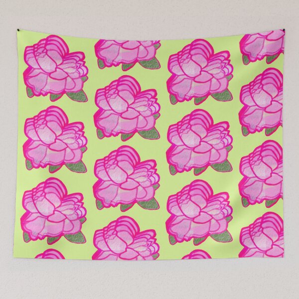 Aperçu de l'œuvre ROSE VITRAIL créée et vendue par Victoria Rose.
