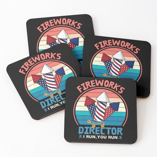 Item preview, 4th Of July Fireworks Director I Run You Run Funny Independence Day USA Patriotic designed and sold by Savchuk-Vova.