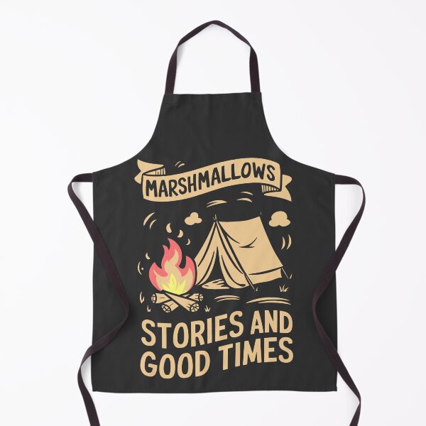 Item preview, MARSHMALLOWS STORIES AND GOOD TIMES: Camping Fire Memories designed and sold by SplashTastic.