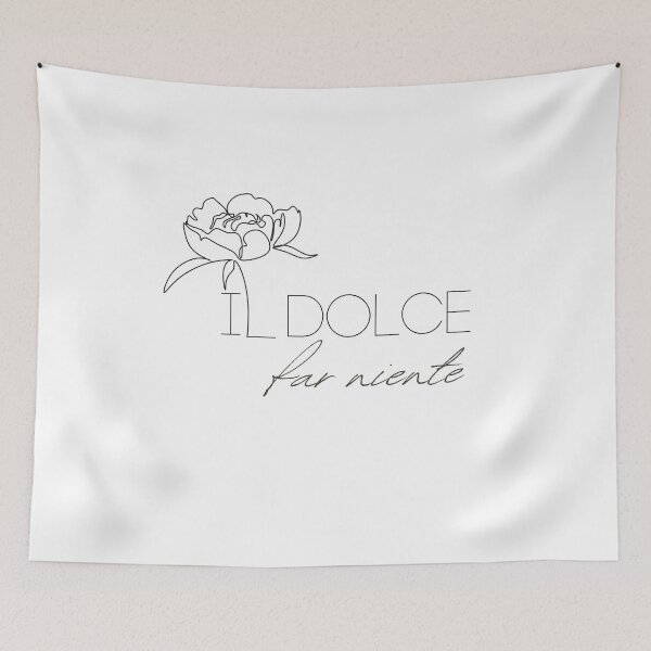 Item preview, il Dolce far niente designed and sold by LaughandLaugh.