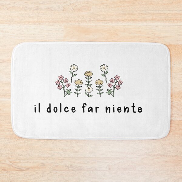 Item preview, il Dolce far niente designed and sold by LaughandLaugh.