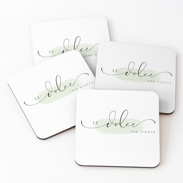 Item preview, il Dolce far niente designed and sold by LaughandLaugh.