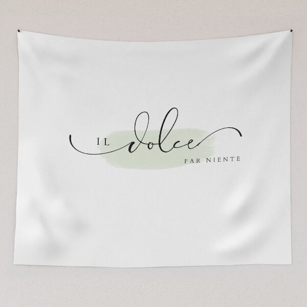 Item preview, il Dolce far niente designed and sold by LaughandLaugh.