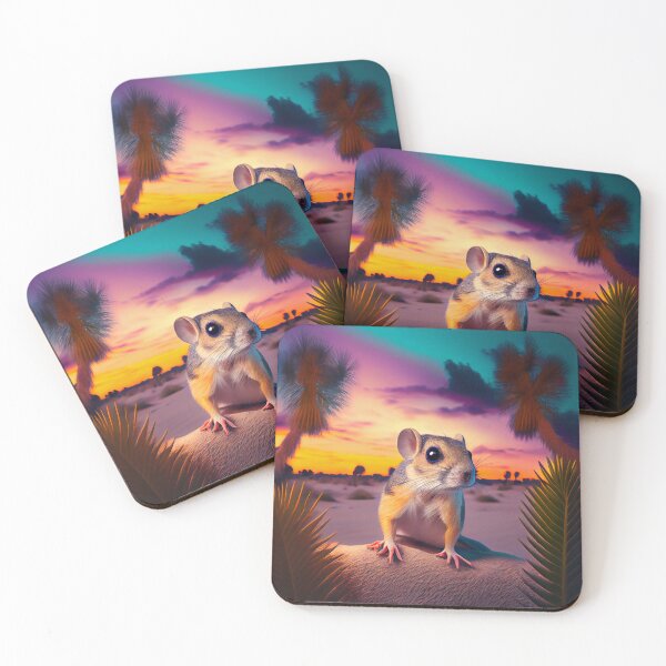 Item preview, Desert Kangaroo Rat at Twilight designed and sold by Sillytoe.