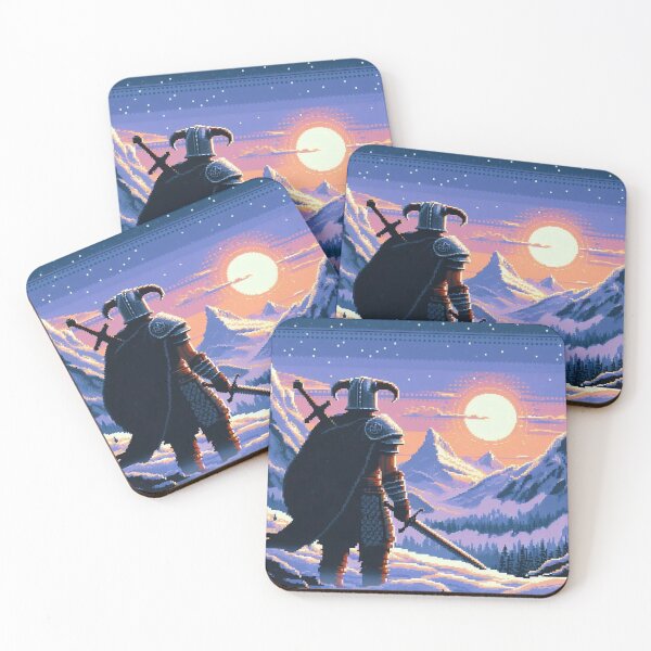 Item preview, Skyrim Warrior Watching The Sunset designed and sold by Jake-Carter0.