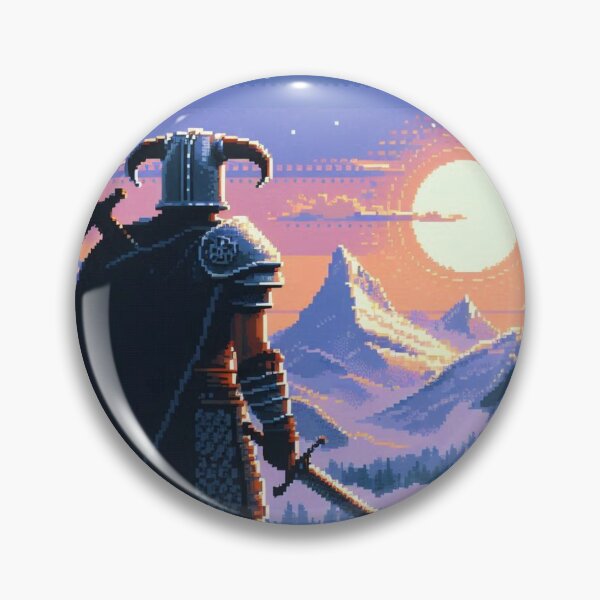 Item preview, Skyrim Warrior Watching The Sunset designed and sold by Jake-Carter0.